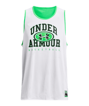 Under Armour Baseline Reversible Trikot Weiß F100 - weiss