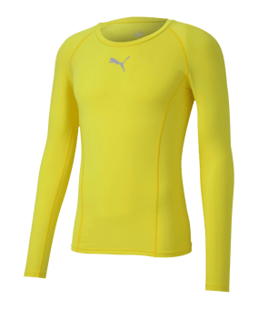 PUMA LIGA Baselayer Longsleeve Gelb F33 - gelb