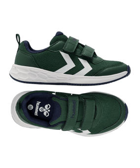 hummel Kids Turbo Run 1.0 Schuh Grün F6195 - gruen