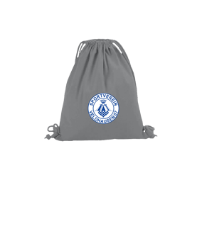 Merch Organic Premium Cotton Gymsack Light Grey | #logo4c