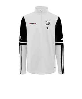 adidas Squadra 25 HalfZip Sweatshirt Weiß