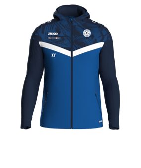 JAKO Iconic Kapuzenjacke Blau F403