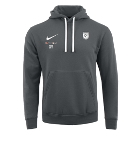 Nike Park 20 Fleece Hoody Grau Weiss F071