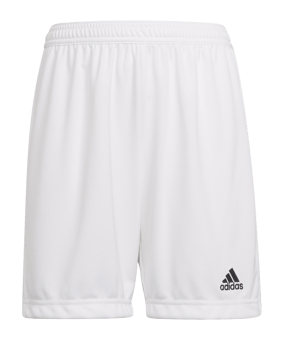 adidas Entrada 22 Short Kids Weiss - weiss