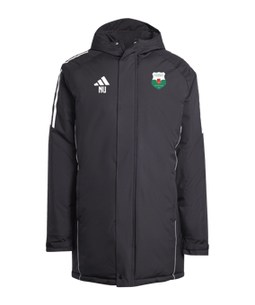 adidas Tiro 24 Winterjacke Schwarz Weiss