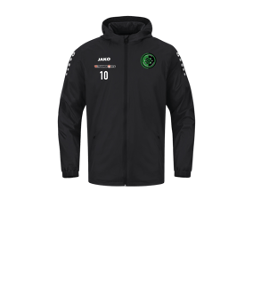JAKO Team 2.0 Allwetterjacke Kids Schwarz F800