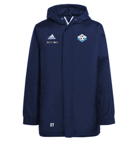 adidas Entrada 22 Stadium Jacke Blau