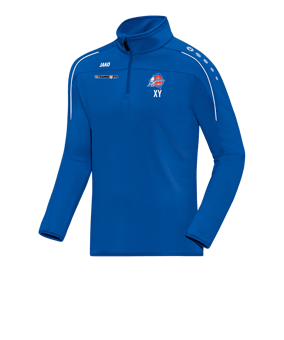 JAKO Classico Ziptop Blau F04