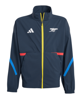 adidas FC Arsenal London Anthem Jacke Kids Blau - blau