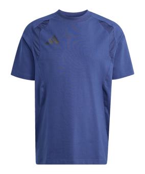 adidas Tiro Travel T-Shirt Dunkelblau