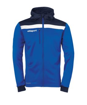 uhlsport Offense 23 Kapuzenjacke Blau F03 - blau