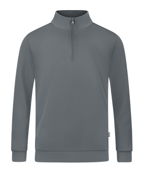 JAKO Organic Ziptop Grau F840 - grau