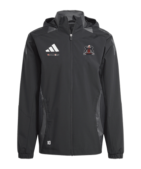 adidas Tiro 24 Competition Allwetterjacke Schwarz