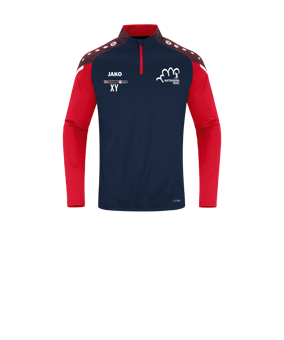 JAKO Performance Ziptop Kids Blau Rot F909