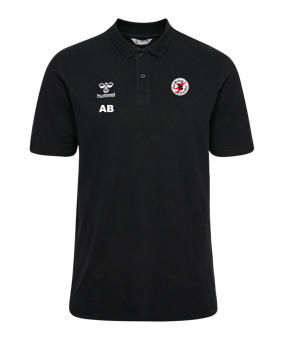Hummel GO 2.0 Polo Schwarz F2001