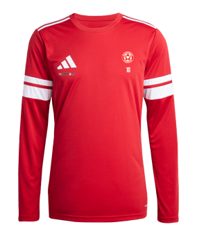 adidas Squadra 25 Trikot Langarm Rot