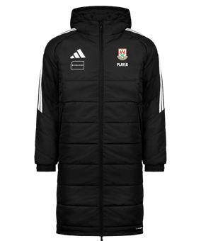 adidas Tiro 26 Winterjacke Long Schwarz