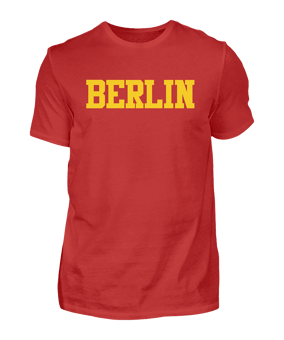 T-Shirt "Berlin" Rot - rot