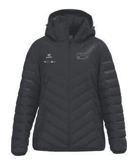 Erima CMPT Puffer Jacke Damen Schwarz