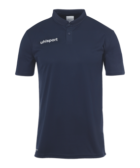 uhlsport Essential Poly Polo Blauw K008 - blauw