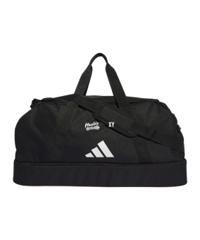 adidas Tiro League Duffel Bag Gr. L Schwarz Weiss