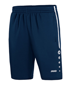 JAKO Active Trainingsshort Blau Weiss F09 - blau