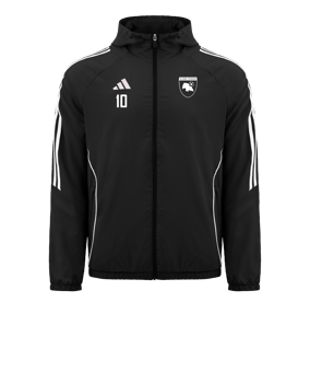 adidas Tiro 24 Windbreaker Schwarz Weiss
