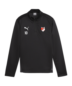 PUMA teamGOAL Training 1/4 Zip Sweatshirt Kids F03