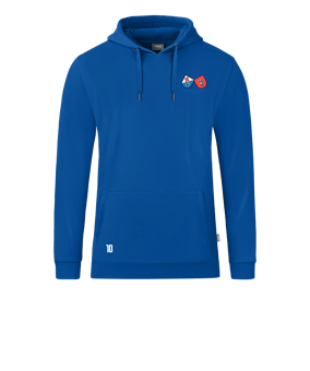 JAKO Organic Hoody Blau F400