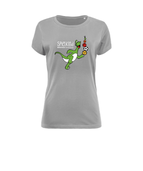 Merch Expresser 2.0 T-Shirt Damen Heather Grey | #dino