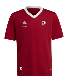 adidas Entrada 22 Trikot Rot Weiss