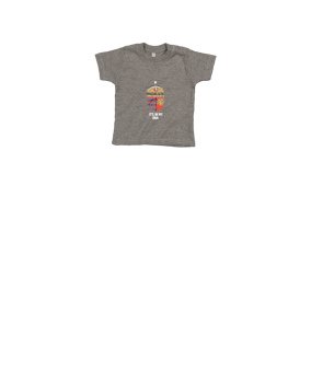 Merch Baby T-Shirt Heather Grey Melange FHG