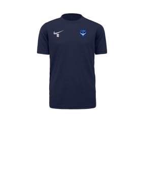 Maillot à manches courtes Nike Park VII enfant bleu