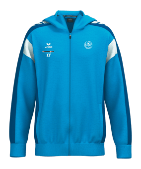 Erima Celebrate 125 Kapuzenjacke Blau