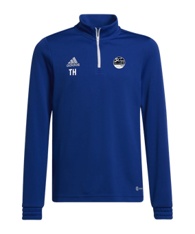 adidas Entrada 22 HalfZip Sweatshirt Kids Blau