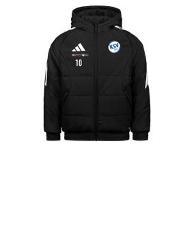 adidas Tiro 26 Winterjacke Kids Schwarz