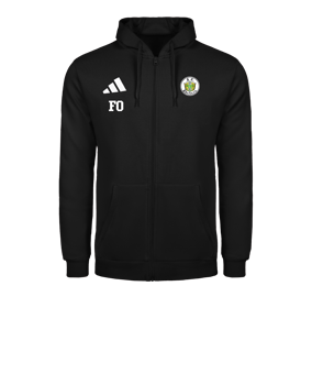 adidas Entrada 26 Kapuzenjacke Schwarz