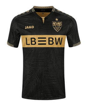 JAKO VfB Stuttgart Maillot de gardien de but Home 2026/2027 Enfants Noir C656 - noir