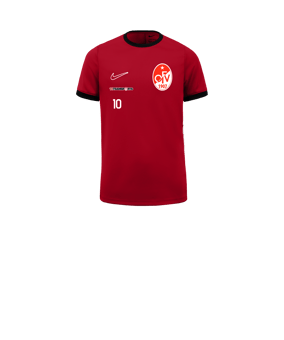 Nike Academy 25 Trainingsshirt Kids Rot F657