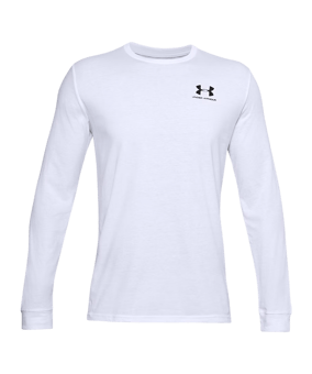 Under Armour Sportstyle Longsleeve Weiß - weiss