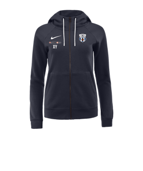 Nike Park 20 Fleece Kapuzenjacke Damen Blau F451