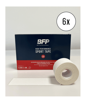BFP SportCARE 6er Set Sporttape 3,8cmx10m - mehrfarbig