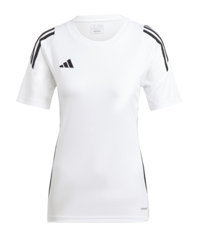 adidas Tiro 24 Trikot Damen Weiss Schwarz