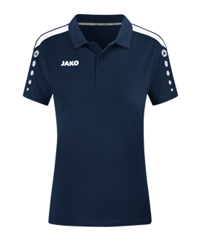 JAKO Power Poloshirt Damen Blau F900 - blau