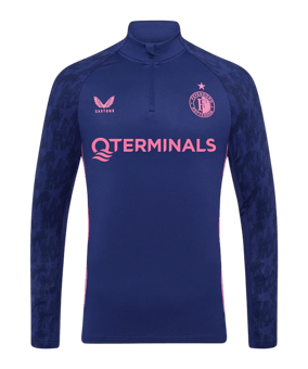 Castore Feyenoord Rotterdam Sweatshirt Blau F163 - blau