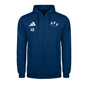 adidas Entrada 26 Kapuzenjacke Blau