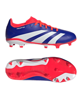 adidas Predator League FG Advancement Kids Blau Weiss - blau