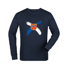 Merch Roller Sweatshirt French Navy | #cross