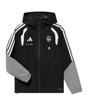 adidas Tiro 26 Regenjacke Kids Schwarz