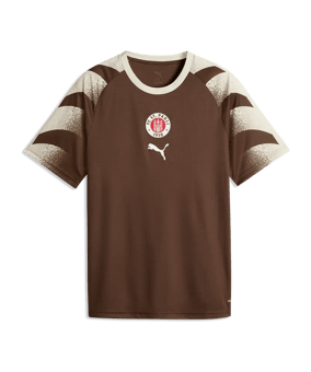 PUMA FC St. Pauli Warm Up Trikot Braun F01